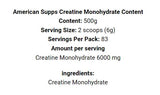 Creatina monohidrat - 500 de grame