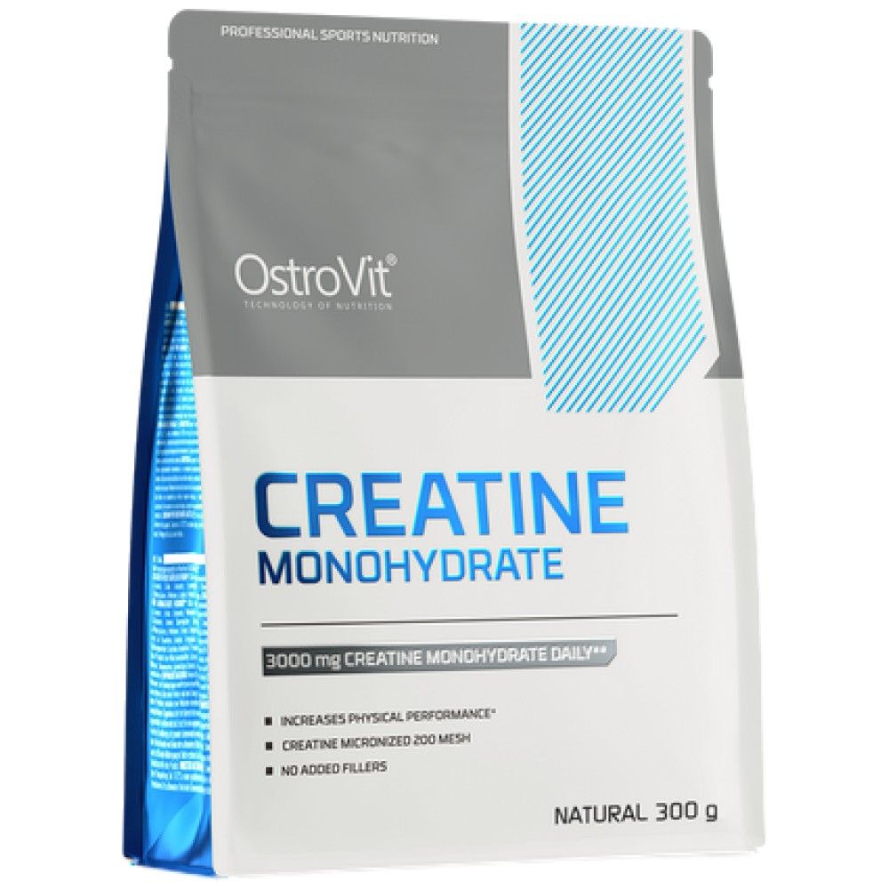 Pudră de creatină monohidrat - 300 de grame