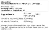 Creatina Monohidrat Xtra Caps 200 capsule