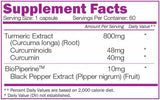 Curcumină și Bio Perine - 60 capsule
