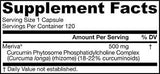 Curcumin Phytosome 500 mg | Meriva® - 120 capsule
