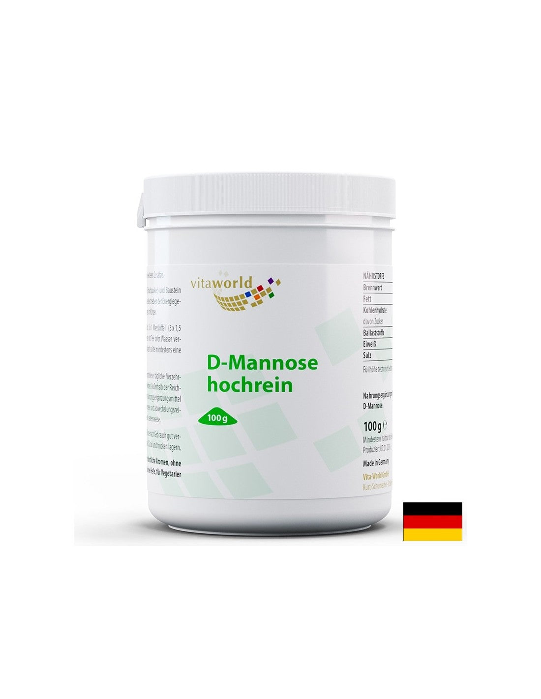 Tractul urinar - D-manoză (din porumb), 100 g pulbere