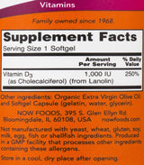 Vitamina D-3 1000 UI - 180 capsule de gel