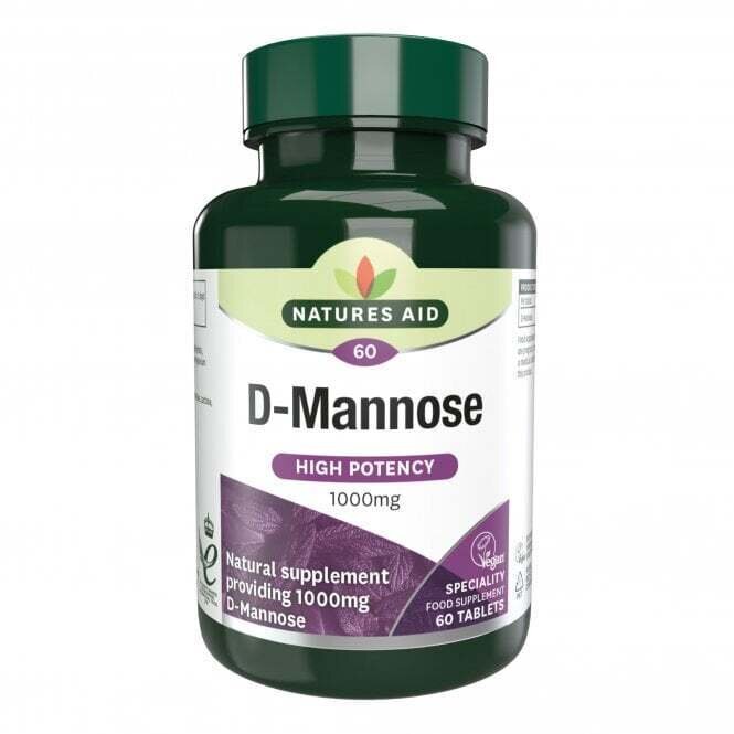 D-Manoză (D-Manoză) 1000 mg 60 tablete NaturesAid
