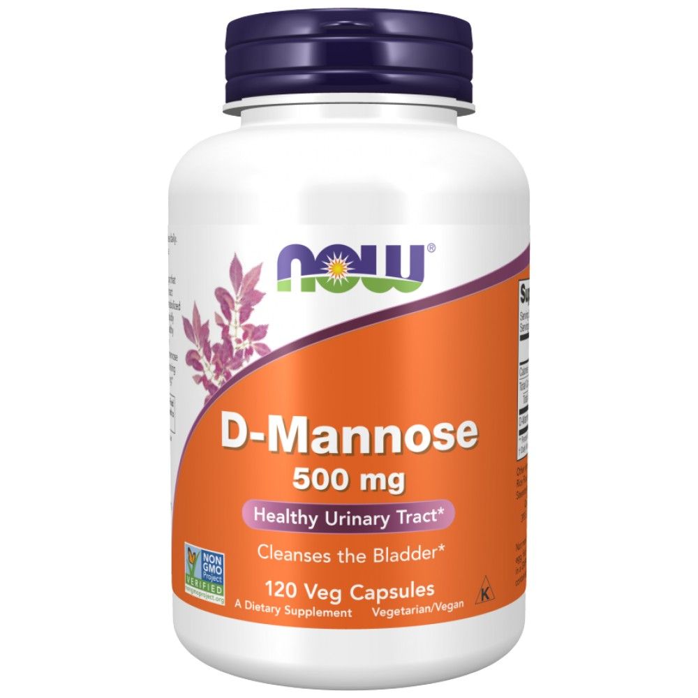 D-Manoză 500 mg - 120 capsule