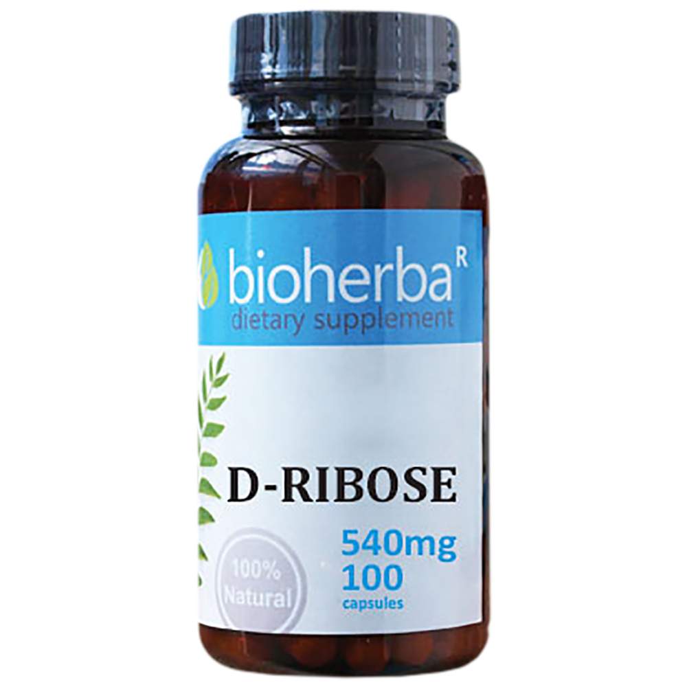 D-Riboză 540 mg - 100 capsule