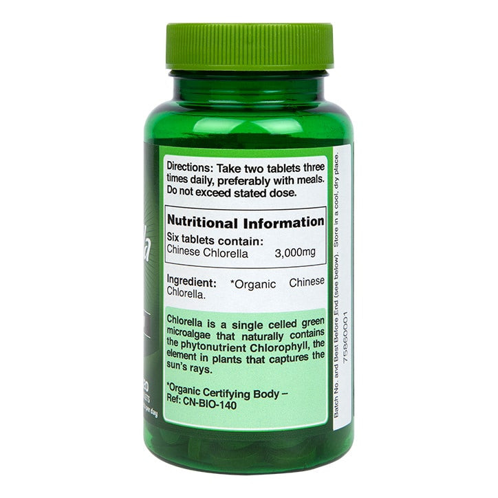 Chlorella 500 mg / chinezesc organic - 120 tablete