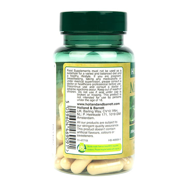 Extract de ciulin de lapte (Milk Thistle) 60 capsule HOLLAND &amp; BARRETT