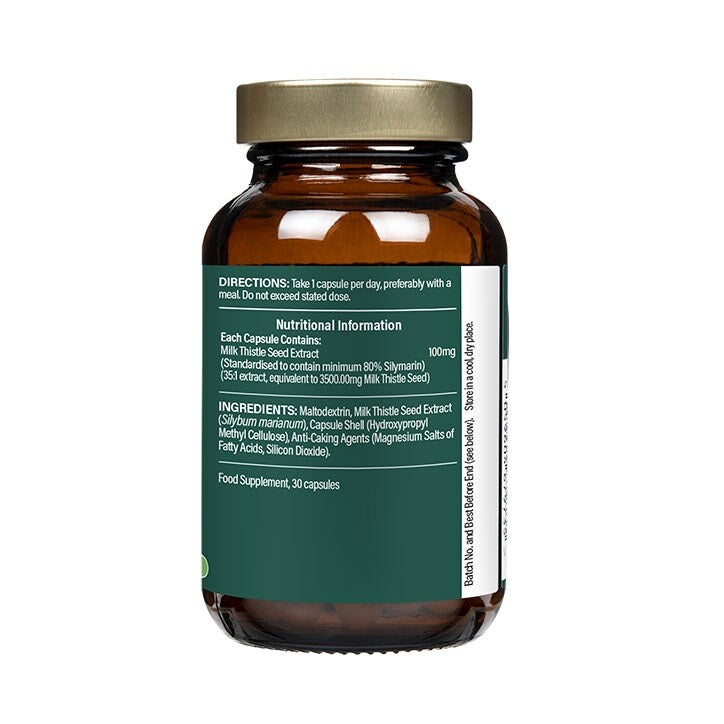 Extract de ciulin de lapte (Milk Thistle) 60 capsule HOLLAND &amp; BARRETT