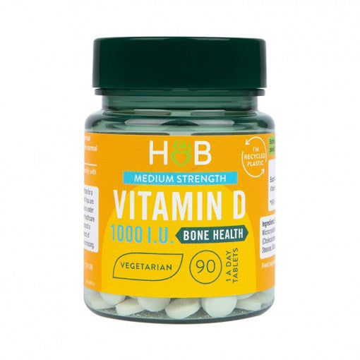 Vitamina D3 1000 UI - 90 tablete