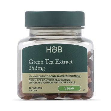 Extract de ceai verde 315mg 100 tablete HOLLAND &amp; BARRETT