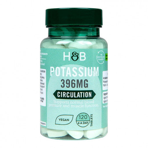 Potasiu 396 mg - 120 comprimate