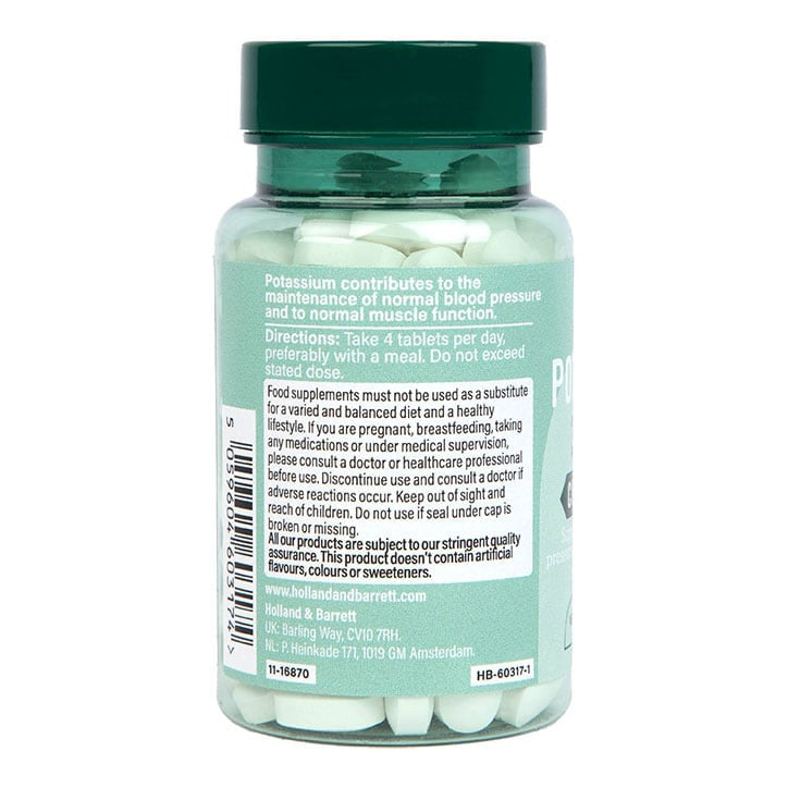 Potasiu 396 mg - 120 comprimate