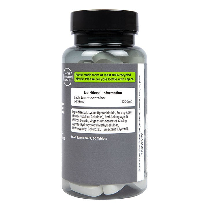 L-Lizina 1000mg 60 comprimate HOLLAND &amp; BARRETT