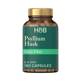 Fibră Psyllium Husk (Psyllium Husk) 500 mg 180 capsule HOLLAND &amp; BARRETT