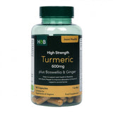Turmeric de înaltă rezistență | Plus Boswellia &amp; Ghimbir - 90 capsule