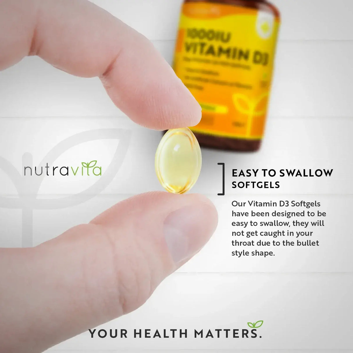 Vitamina D3 1000iu (25ug) 365 capsule moi