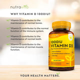 Vitamina D3 1000iu (25ug) 365 capsule moi