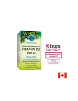 Whole Earth &amp; Sea® Vitamina D3 1000 UI | Vegan Bioenhanced - 90 capsule