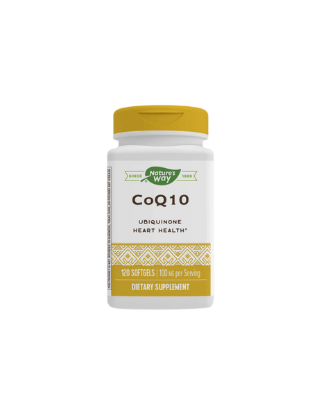 Коензим Q10 (Убихинон) за здраво сърце, 100 mg, 60 софтгел капсули - Feel You