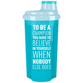 DY Shaker Turquoise | To Be a Champion 500 ml - Nutra Best Europe