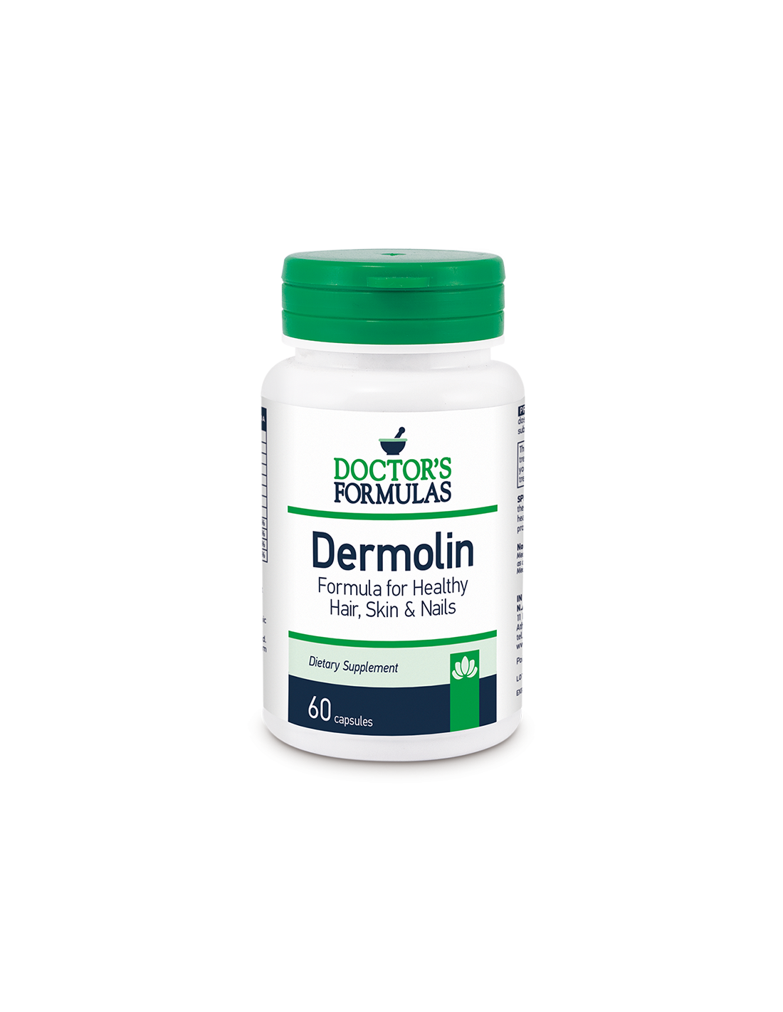 Formula pentru par, piele si unghii - Dermolin, 60 capsule Doctor's Formulas