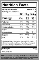 Dieta Keto Shake | cu MCT, Colagen și WPI - 500 de grame