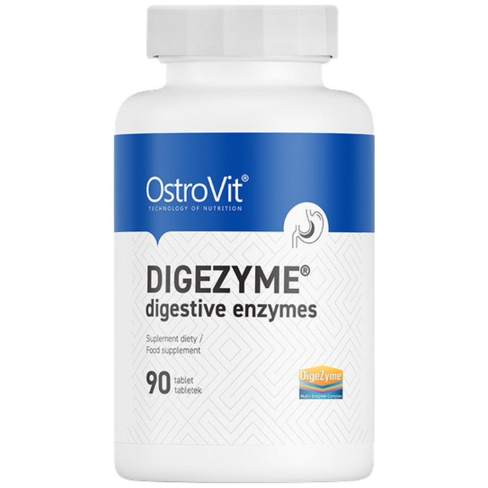 DigeZyme® | Brevet complex de enzime digestive 90 tablete