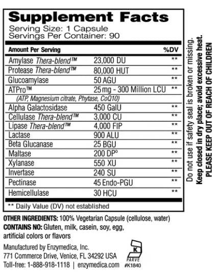 Digest Gold cu ATPro - 45 de capsule