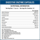 Complex de enzime digestive - 60 capsule