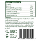 Enzime digestive (Complex de enzime digestive) 60 tablete NaturesAid
