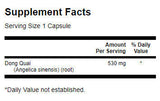 Dong Quai Root 530 mg - 100 capsule