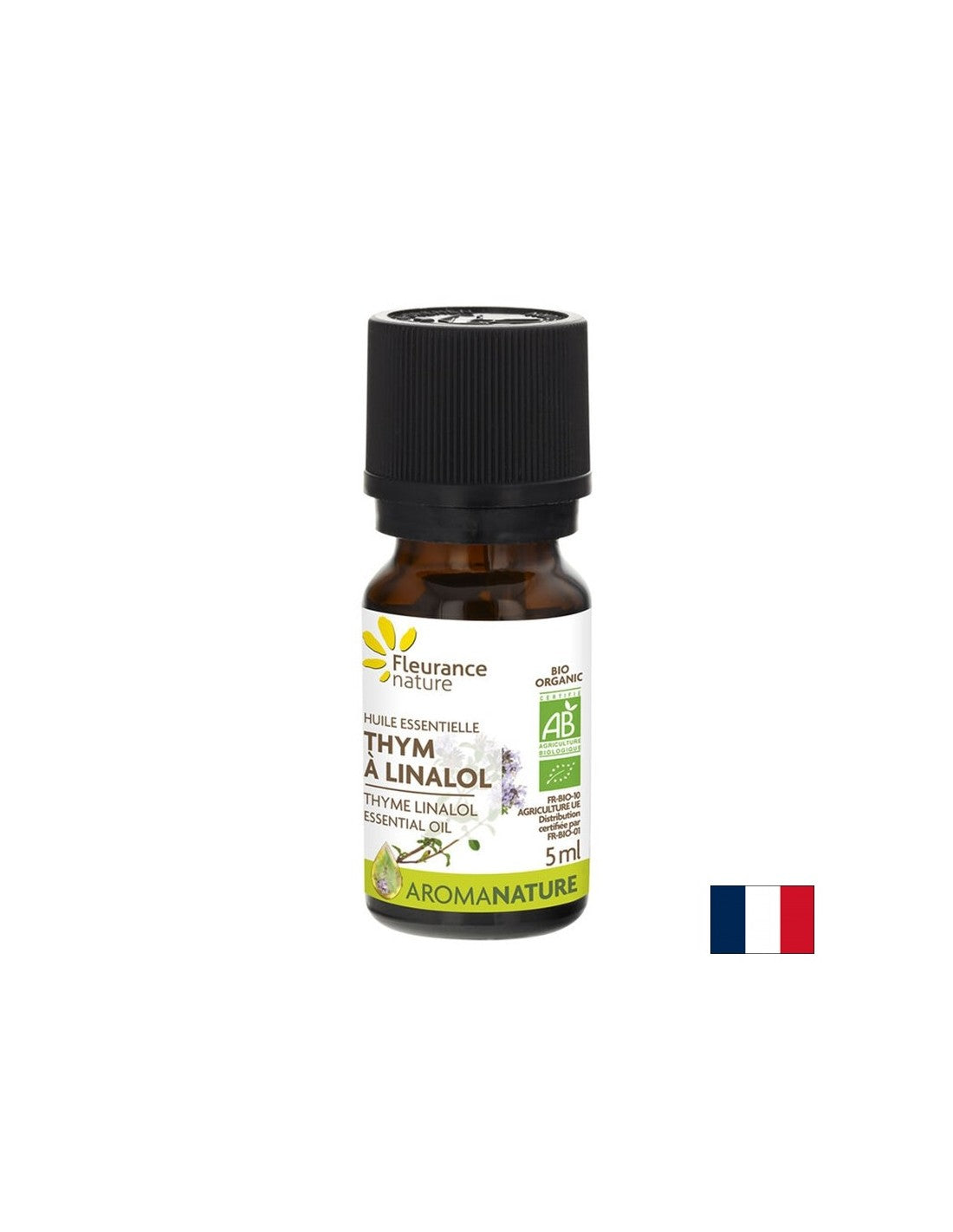 Ulei esențial de cimbru cu linalol, BIO, 5 ml