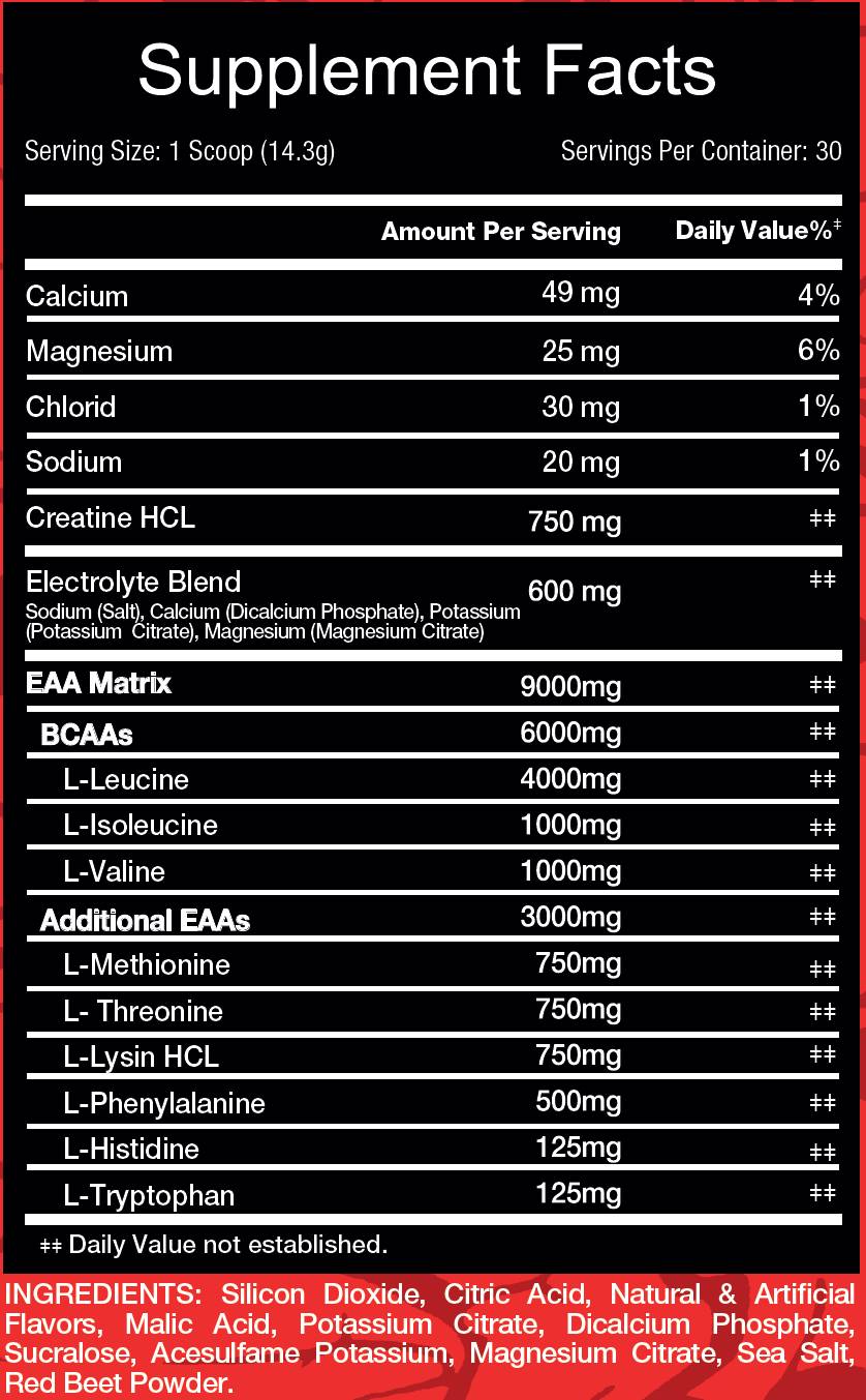 EAA + Creatina HCL 429 grame