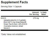 Ceai verde EGCG Super-Strength 60 capsule