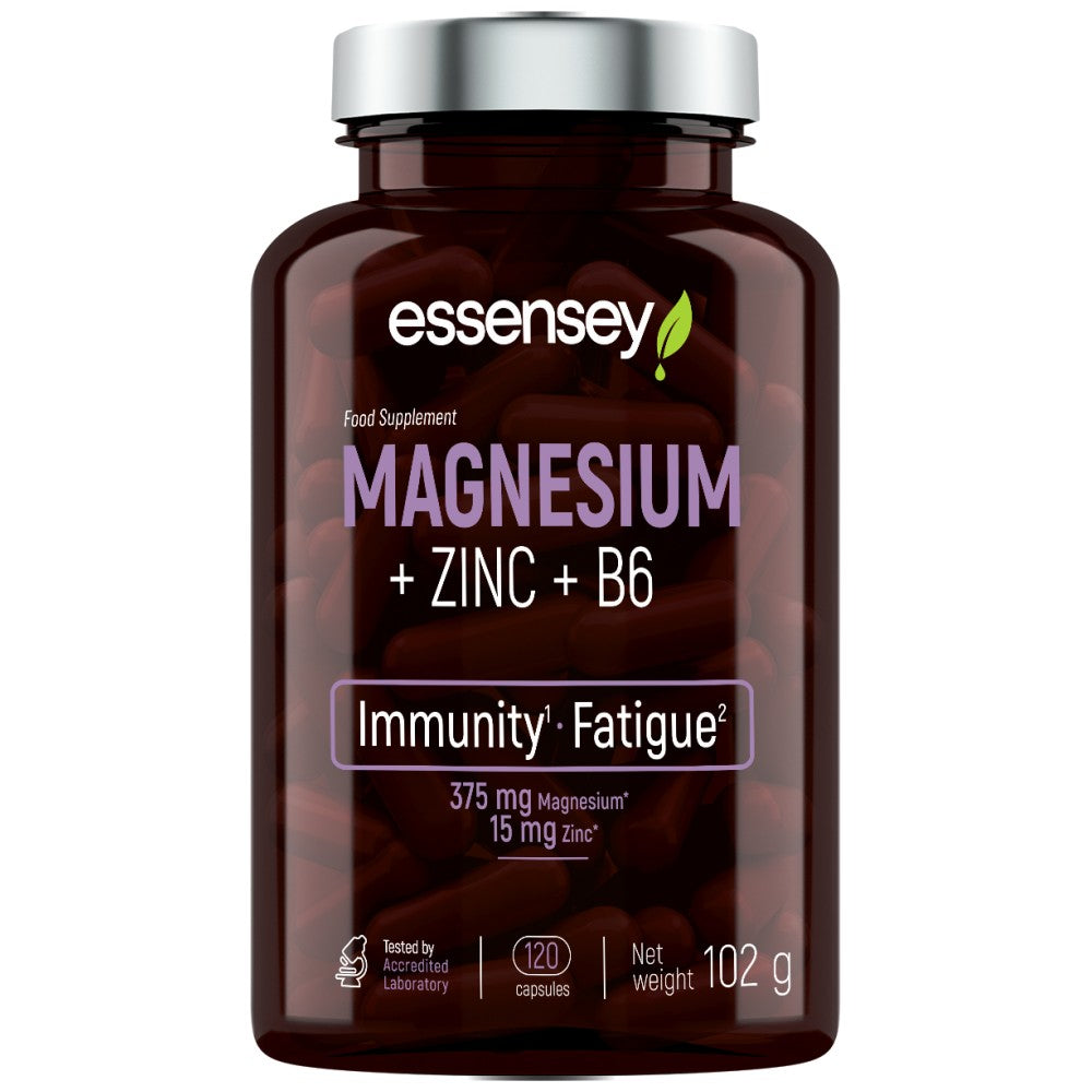 Magneziu + Zinc + B6 - 120 capsule
