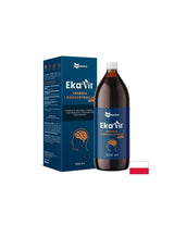 Vitamina lichida cu extracte din plante pentru energie si concentrare - EkaVit, 1 litru, 20 doze