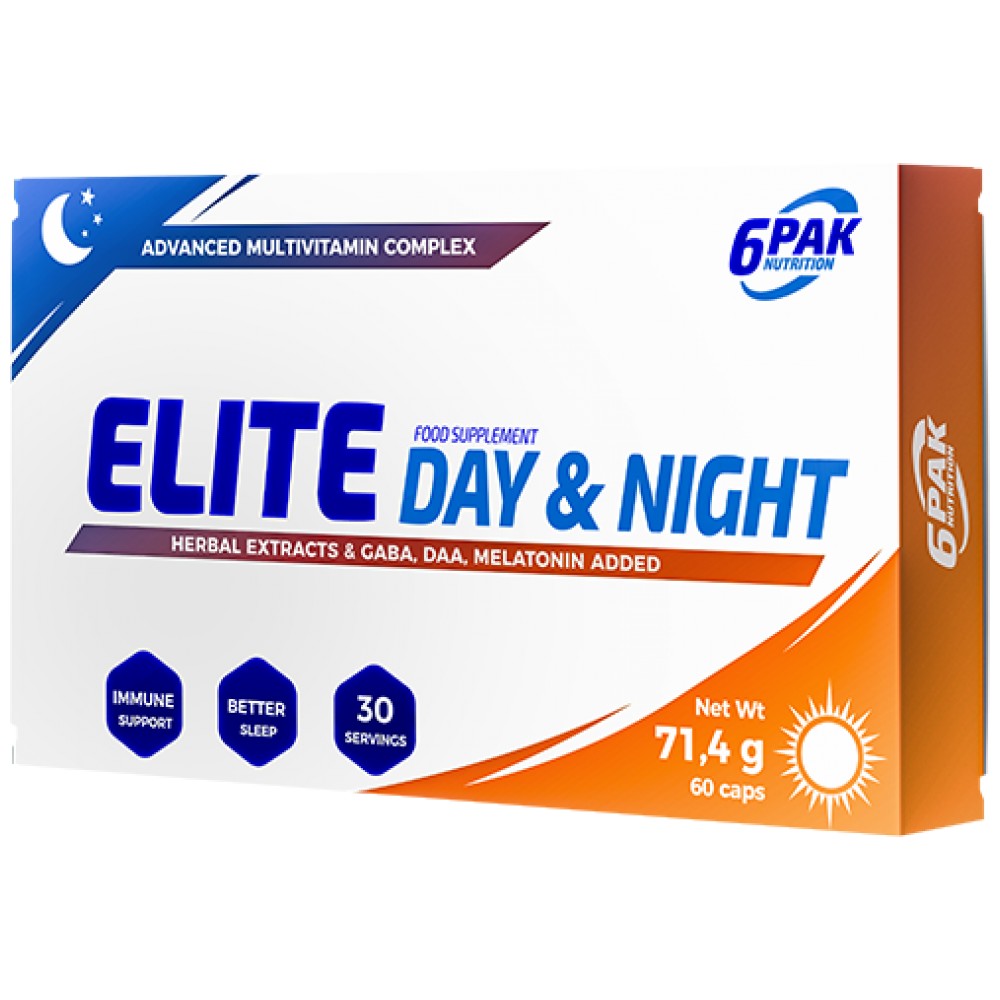Elita Zi și Noapte | Complex multivitaminic avansat - 60 capsule
