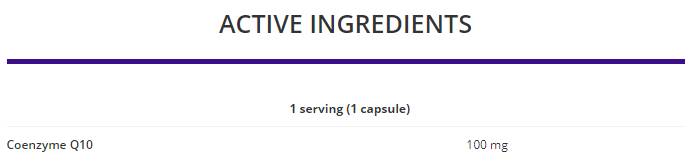 Elite Q10 100 mg | CoQ10 30 capsule de gel