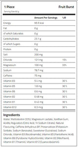 Gel energetic izotonic Endurance Sprint + Cofeina 20 x 60 grame