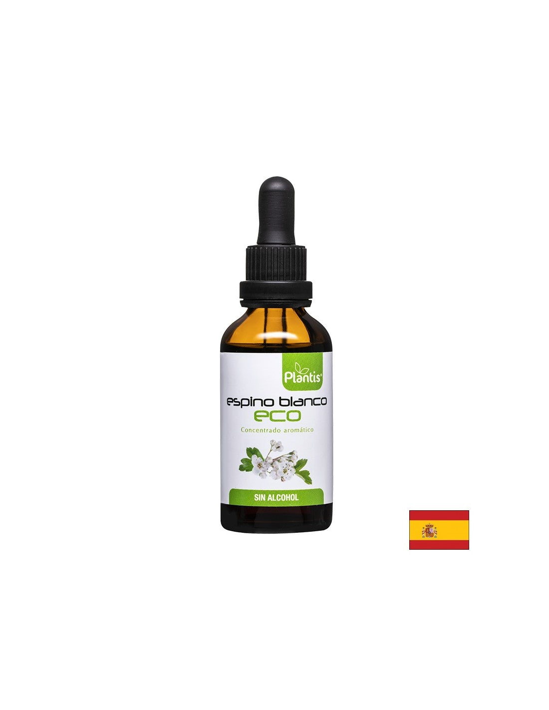 Paducel alb - sanatatea inimii - Espino blanco Eco Plantis®, Tinctura fara alcool, 50 ml