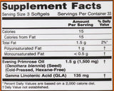 Ulei de Primrose 500 mg - 100 capsule de gel