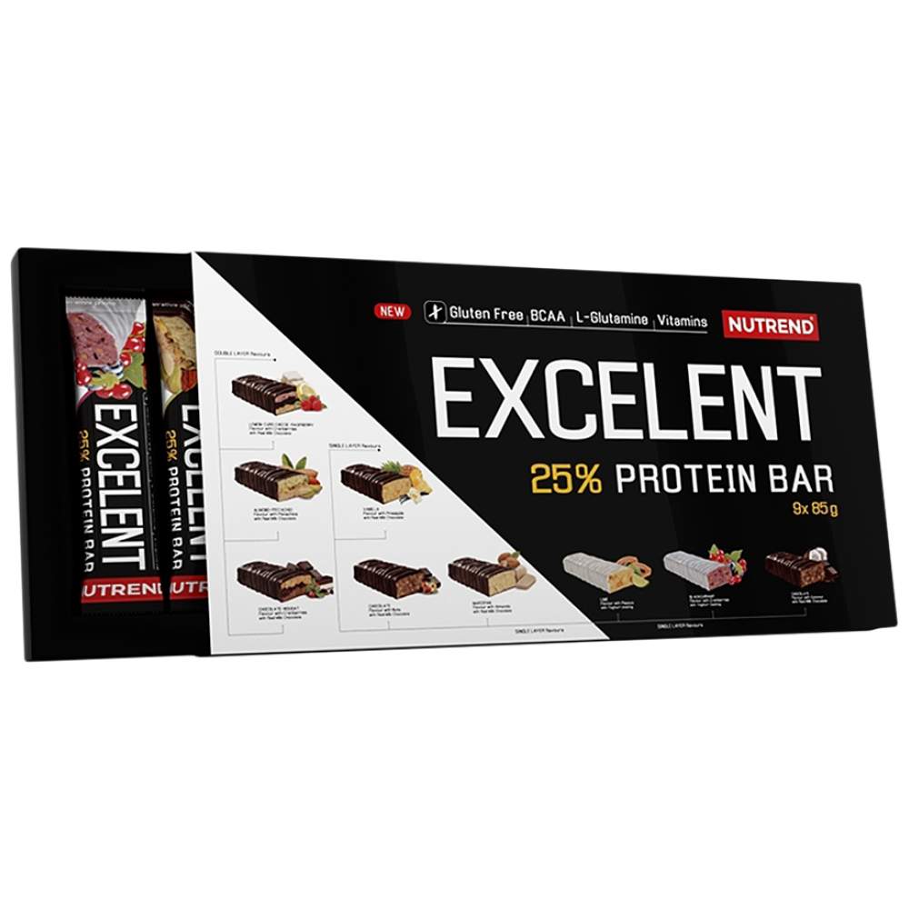 Set Excelent batoane proteice 85g 9 x 85 grame