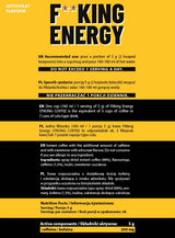 F**KING Energy | Cafea tare instant - 130 de grame