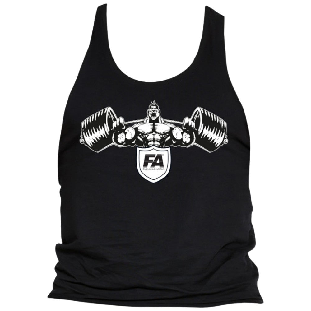 FA TankTop | Alb-negru