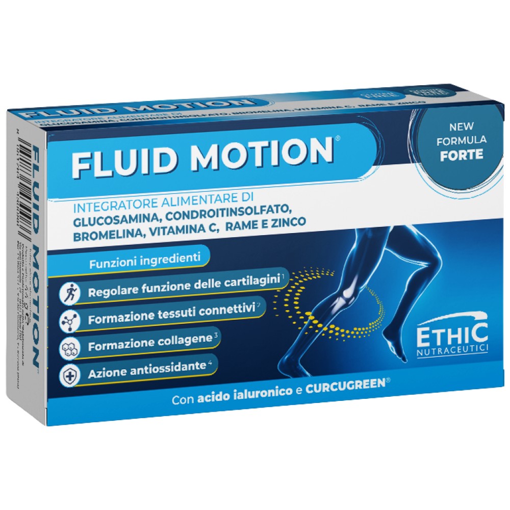 MIȘCARE FLUIDĂ | cu bromelaină și curcumină BCM95® - 30 tablete