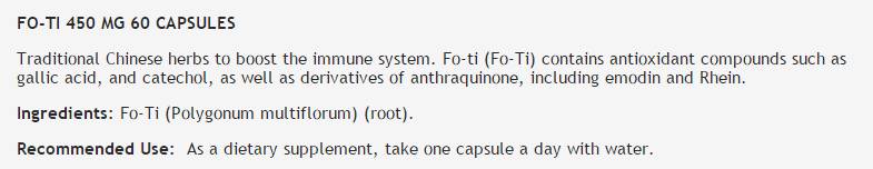 FO-TI 450 mg - 60 capsule