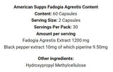 Fadogia Agrestis 1200 mg - 60 capsule