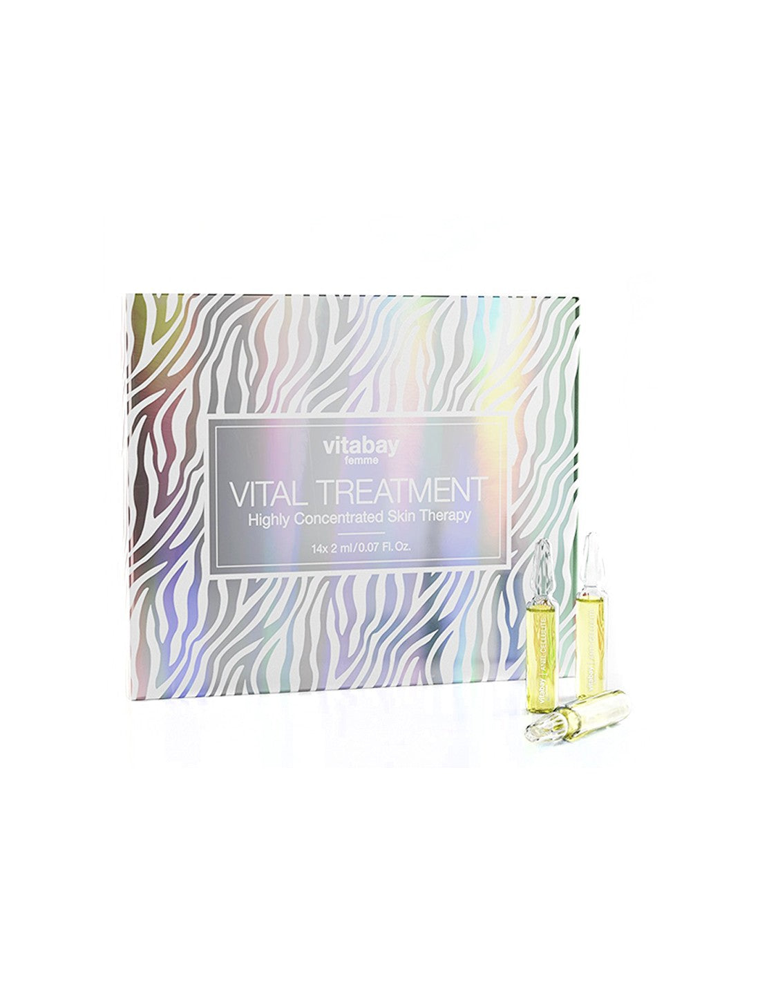 Femme Vital treatment Anti Celulite Serum - Ser anticelulitic 14 x 2 ml, 28 ml Vitabay