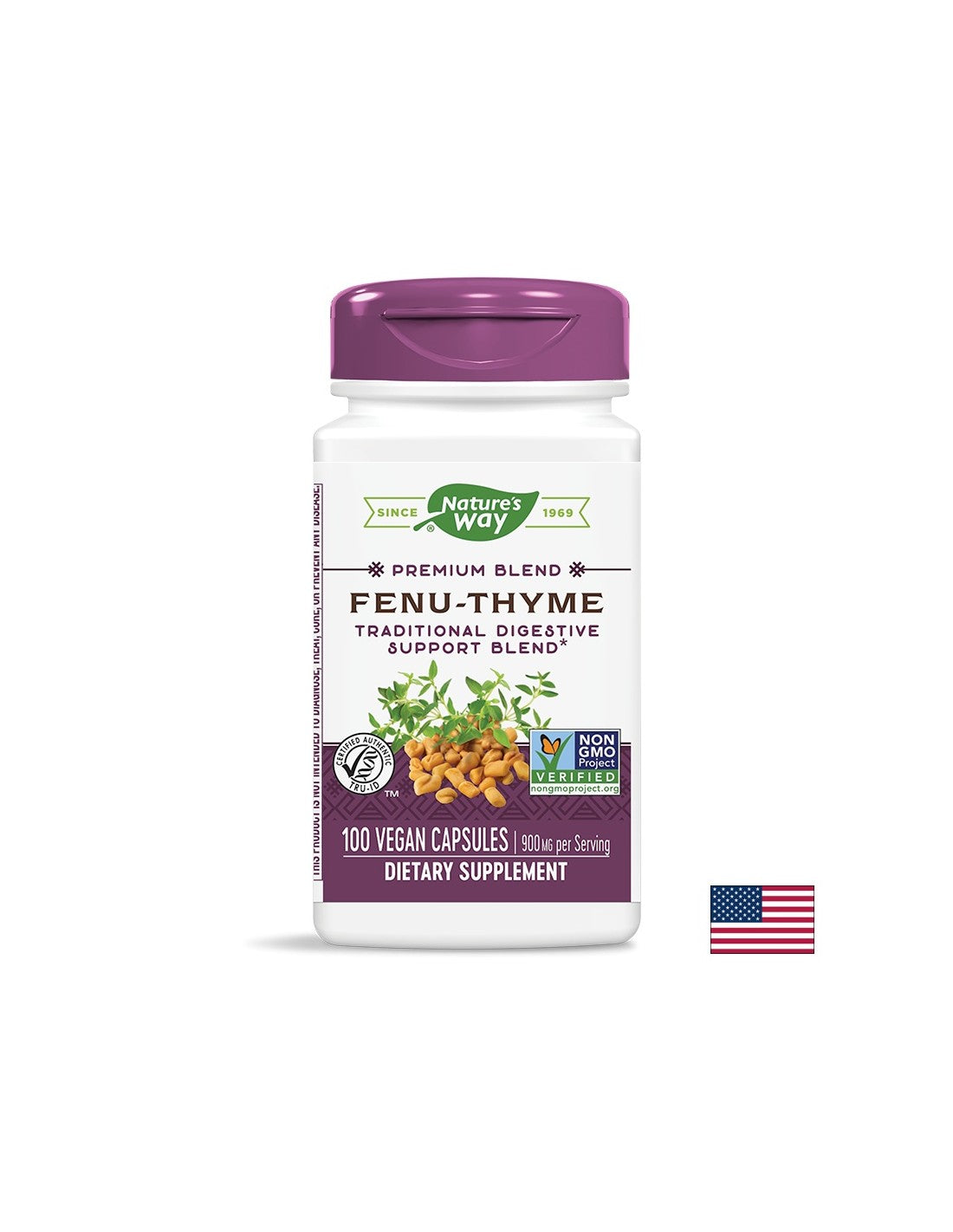 Schinduf-Cimbr / Schinduf si cimbru x 100 capsule Nature's Way